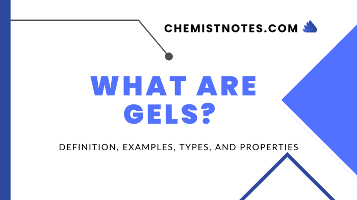 Which types of gels may be pigmented