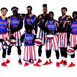 Globetrotters harlem slam dunk deliver