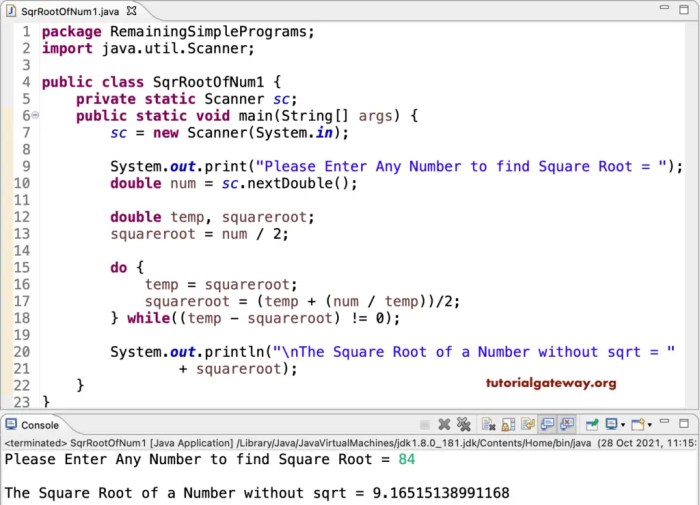 Find the real number root sqrt-1.21