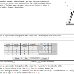 Stationary mass leans