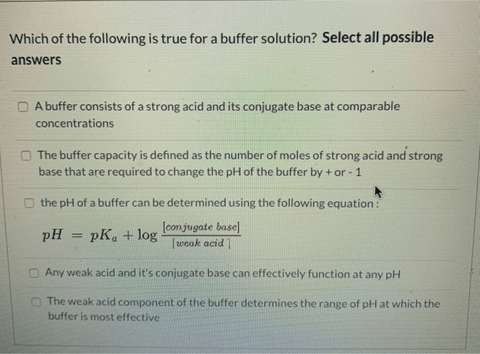 Statements regarding following buffer which capacity apply select true system question